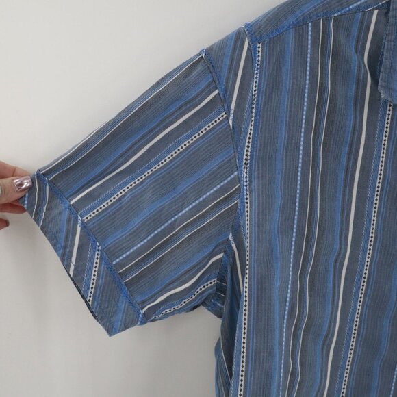 Kuhl Suncel Shirt Mens S Blue Gorpcore Outdoor Active Wear Hiking Summer Camping - Picture 8 of 16